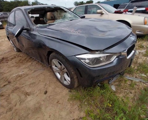 2016 BMW 328i in the Kiker's yard